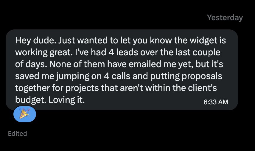 This is pretty cool. Friends are saving time from a tool I built.