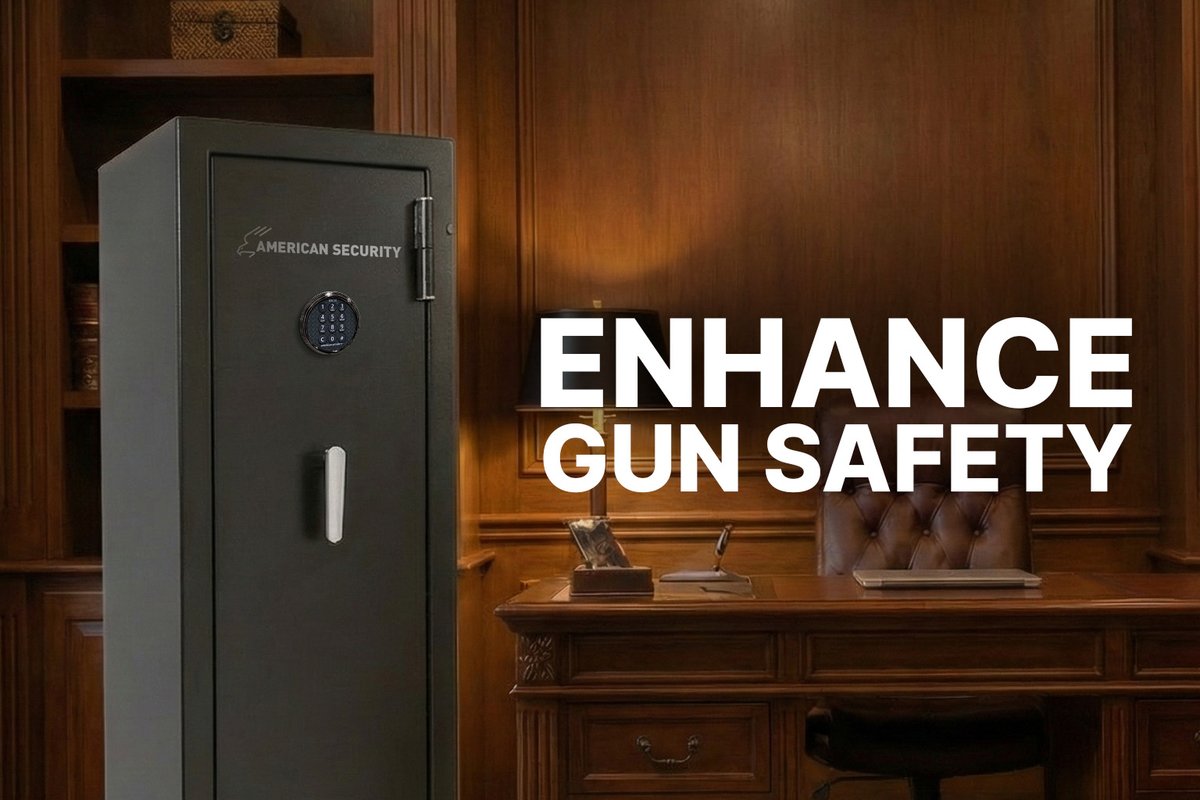 Think a gun safe will slow you down in an emergency? Think again. A high-quality safe not only enhances firearm safety but also makes it easier to organize and quickly access your firearms when needed. 💪 Learn more here: hubs.li/Q03XRjTR0