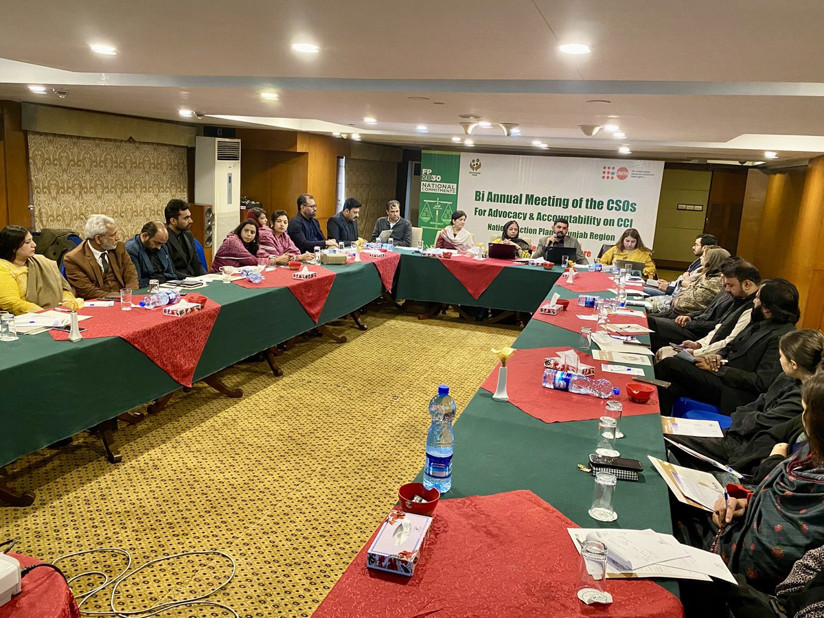 Our Program Coordinator, Mr. <a href="/JunaidT23/">Junaid Tahir</a> participated in the Bi-Annual Meeting of Provincial CSOs Coalition of in Punjab Region, Pakistan, emphasizing the need to engage research scholars to improve Family Planning services. #YAN4Youth #YAN4Rights #CSOCoalition