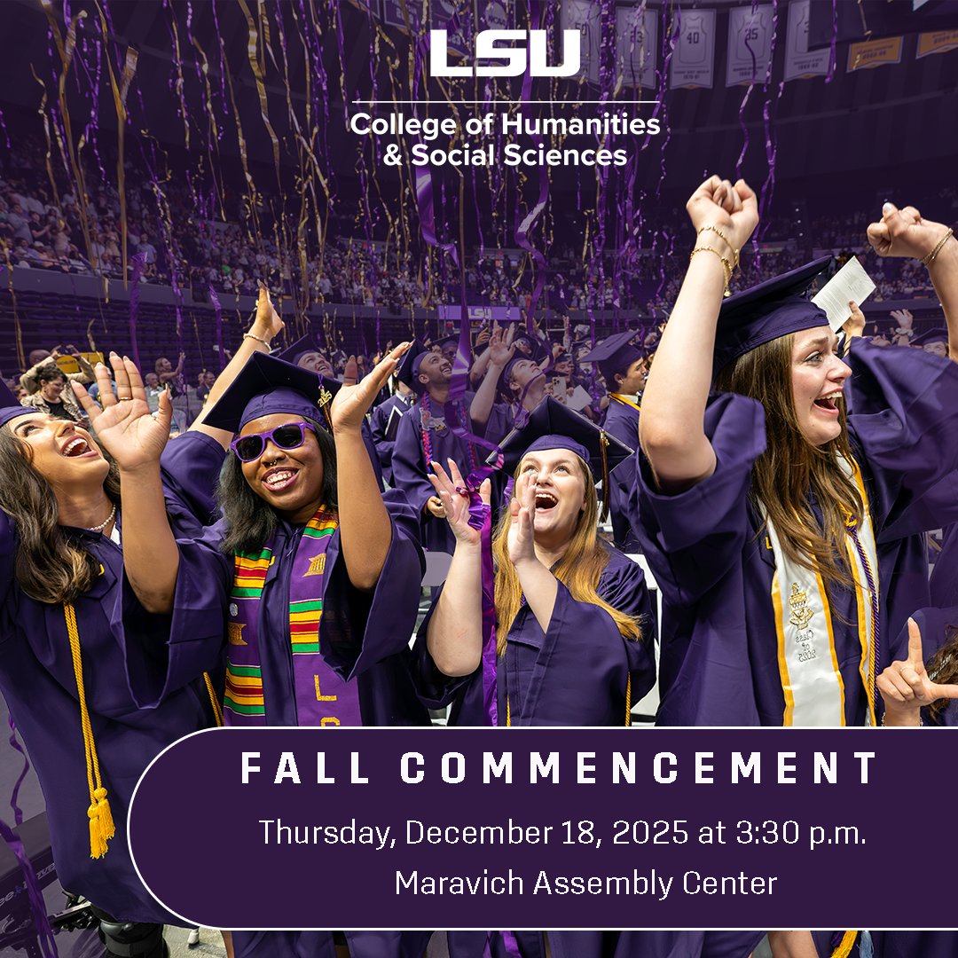 LSU College of Humanities & Social Sciences tweet media
