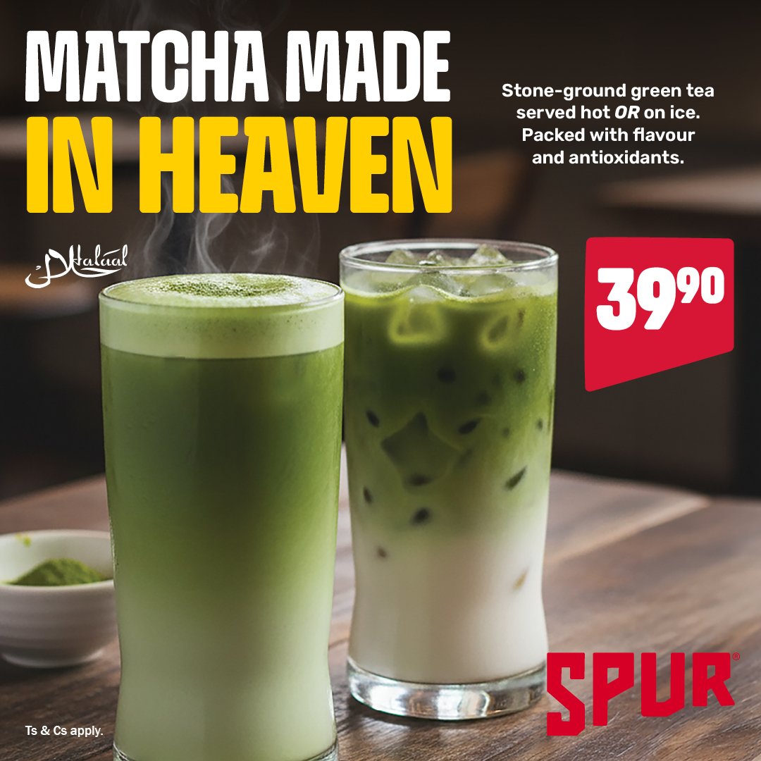 Tea has its place, but Matcha continues to stand out. Hot or iced, it offers a smooth flavour &amp; a steady lift without the intensity of regular caffeine options. Try it at Tomahawk Spur!ow.ly/O5ir50XGB0Y
#HFH #hungryforhalaal #halaal
