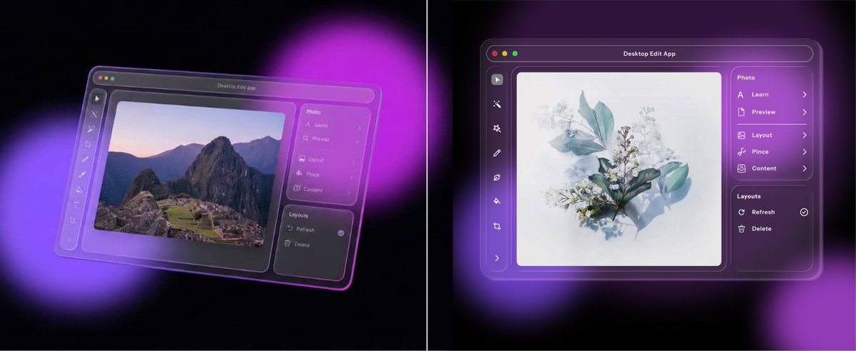 malemobed's tweet photo. Does anyone have an idea on how to make the second design slant and float as the first design on figma?
help me out 🙏🙏🙏.
#UI #Figma #BuildInPublic #UIDesign #TheDesignSphere https://t.co/ob1y8fUZjZ