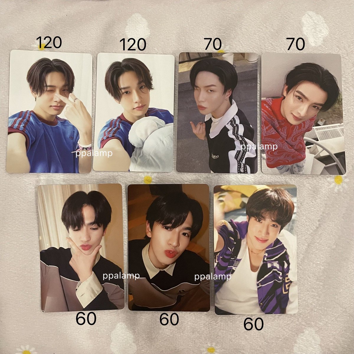 ppalamp's tweet image. wts / ขาย การ์ดครบรอบ 1 ปี

♡ จินวุค อลัน 60
♡ จั๋ง ขุนพล 70
♡ เน็กซ์ 120

📦ค่าส่งเหมา ems 40
💌สนใจ/ดูเพิ่มเติมทาง dm ได้เลยค่า
#ตลาดนัดbus #ตลาดนัดบัส