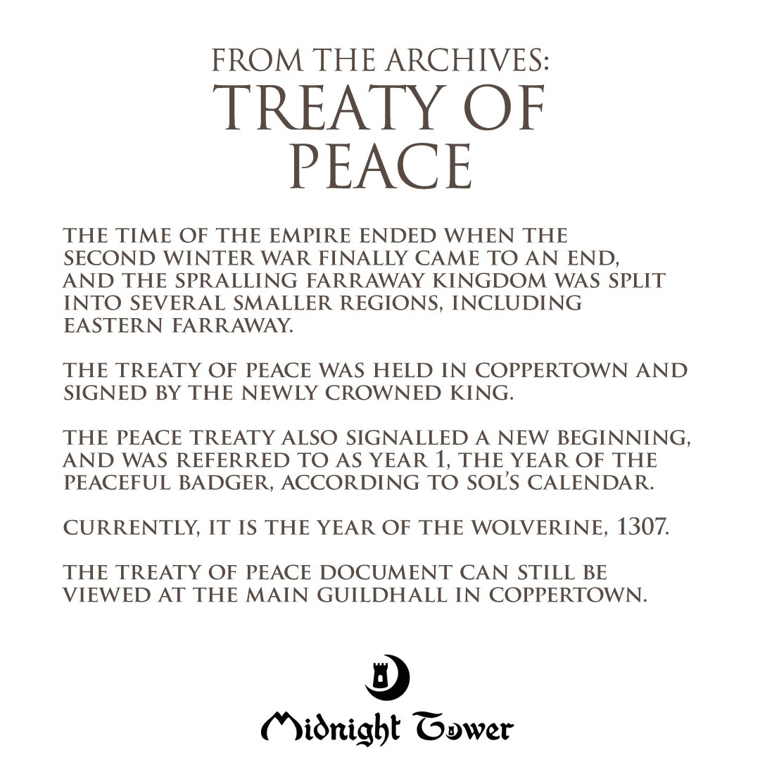 Here’s an illustration of a Treaty of Peace document that I’ve been working on for our upcoming book: The Adventurer’s Guide to Eastern Farraway ~ A source book and campaign setting for 5e.😀
#ttrpg #ttrpgs #dnd5e #fantasy