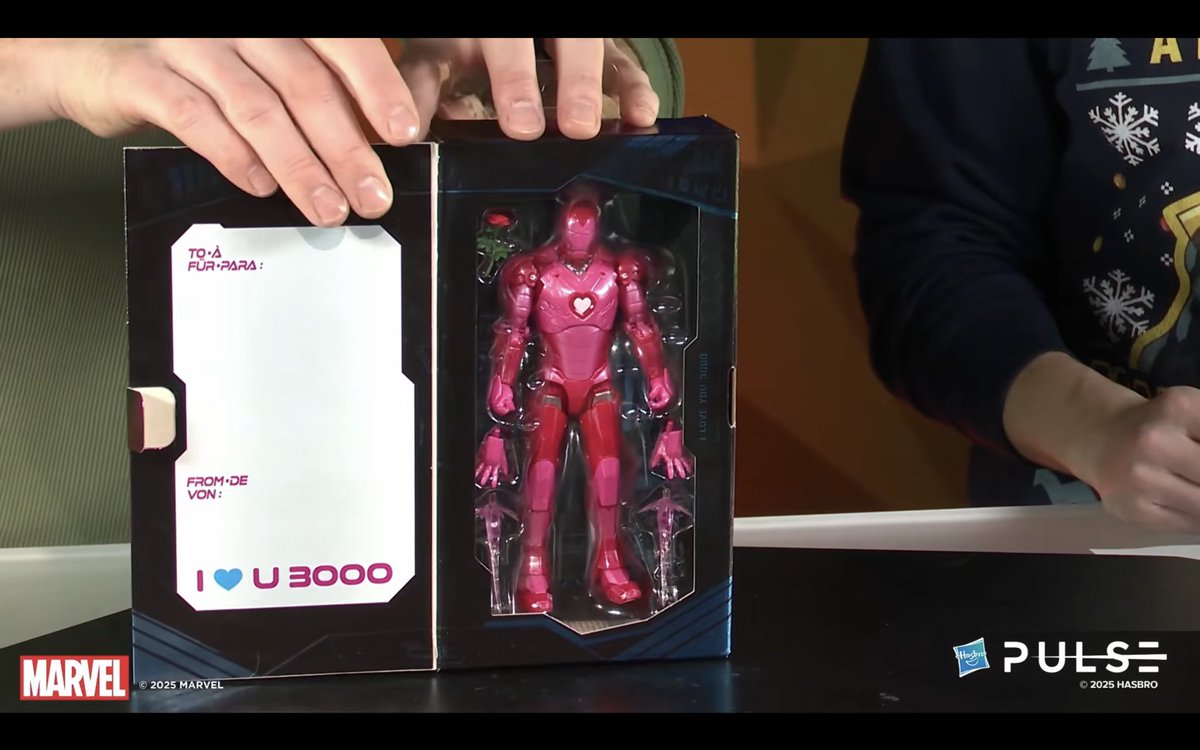 preterniadotcom's tweet image. Marvel Legends I Love You 3000 Iron Man.