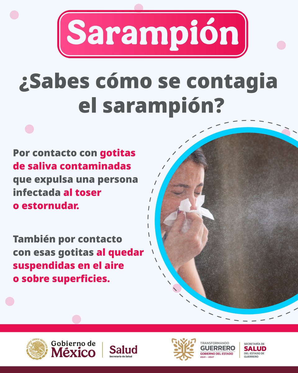 SSaludGro's tweet image. Vacunarse es la mejor manera de evitar contraer el #Sarampión o contagiarlo a otras personas, así como seguir las medidas de higiene necesarias.
La vacuna es segura y ayuda al cuerpo a combatir el virus. #TodosContraElSarampión
