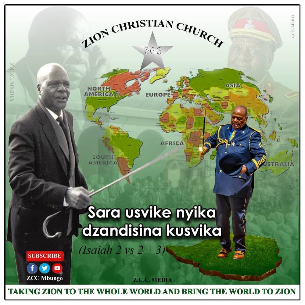 "Sara usvike nyika dzandisina kusvika"
#zcc #zionchristianchurch #zccapp #zccmbungo