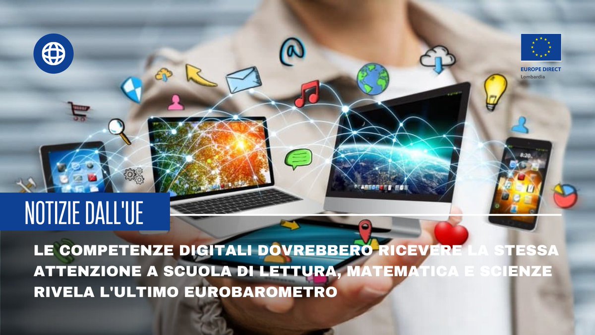 L'indagine "Future Needs in Digital Education" rivela il punto di vista dei cittadini sull'importanza delle competenze digitali nell'istruzione, l'integrazione dell'IA, benefici e sfide della tecnologia nell'insegnamento e nell'apprendimento 📑👇
ec.europa.eu/commission/pre…