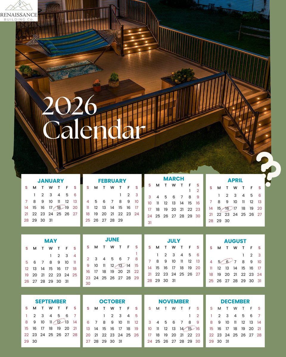 rendecks's tweet image. 🎯 Don’t wait until spring! Plan your deck projects this December and enjoy early summer vibes. ☀️🏡
#DeckPlanning #OutdoorLiving #DeckGoals #PlanAhead #HomeImprovement
