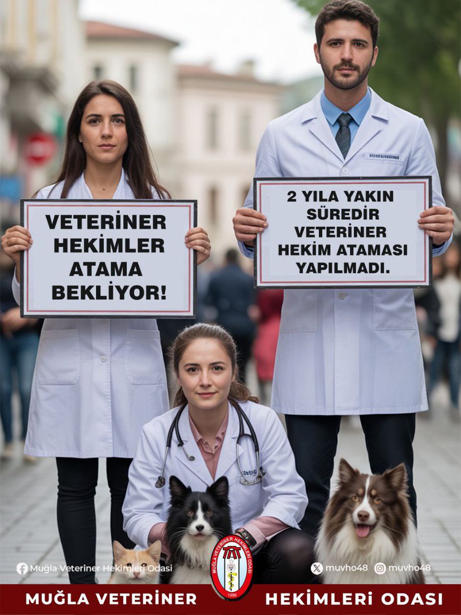 Tarım Bakanlığı kadrolarında yıllardır artan açık, sahadaki Veteriner Hekim yetersizliğiyle birleşince hem hayvan sağlığı hem de gıda güvenliği riski her geçen gün önlenemez konuma yaklaşmaktadır. #BütçedeVetHekimeAtama
<a href="/ibrahimyumakli/">İbrahim Yumaklı</a> <a href="/ComezTurhan/">Turhan Çömez</a>