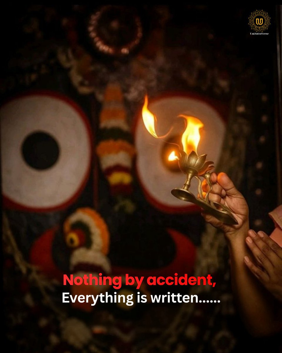 Uniastroverse's tweet photo. What feels uncertain to you is already known to the divine.
Every delay, every turn, every lesson has a purpose.
Surrender your worry the path is unfolding exactly as it should. 🕯️✨

⭕❗⭕

DM now for personal consultation 🧿🔮
#Uniastroverse #JayJagannath https://t.co/hnsDqOnbyP