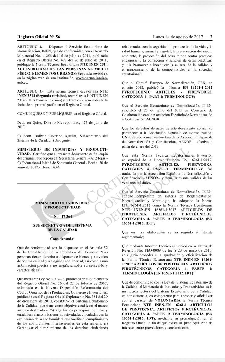 Como ambientalista y animalista me preocupan los estallidos de pirotecnia que se aproximan cada vez más y afectan a todos los grupos vulnerables, animales y humanos. 

Aquí está la secuencia lógica de la regularización de pirotecnia, si bien dentro de sus prevenciones menciona: