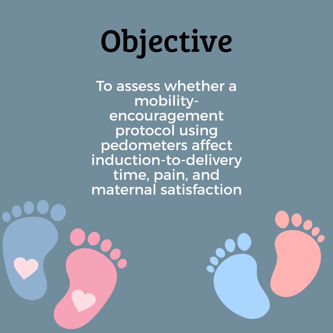 ajogmfm's tweet photo. 🚶‍♀️ Walking During Induction of Labor?

In this randomized study, patients undergoing induction of labor were assigned to either a mobility-encouragement protocol or routine care. While no significant differences were found in time to active labor or delivery, walking during induction proved to be feasible, safe, and well-tolerated.

These findings support mobility as a reasonable option for comfort and patient preference during induction.

Read the full-text here: https://t.co/EbUHTMFVde

#MFM #InductionOfLabor #IOL #WalkingInLabor #MaternalFetalMedicine #LaborAndDelivery #OBGYN