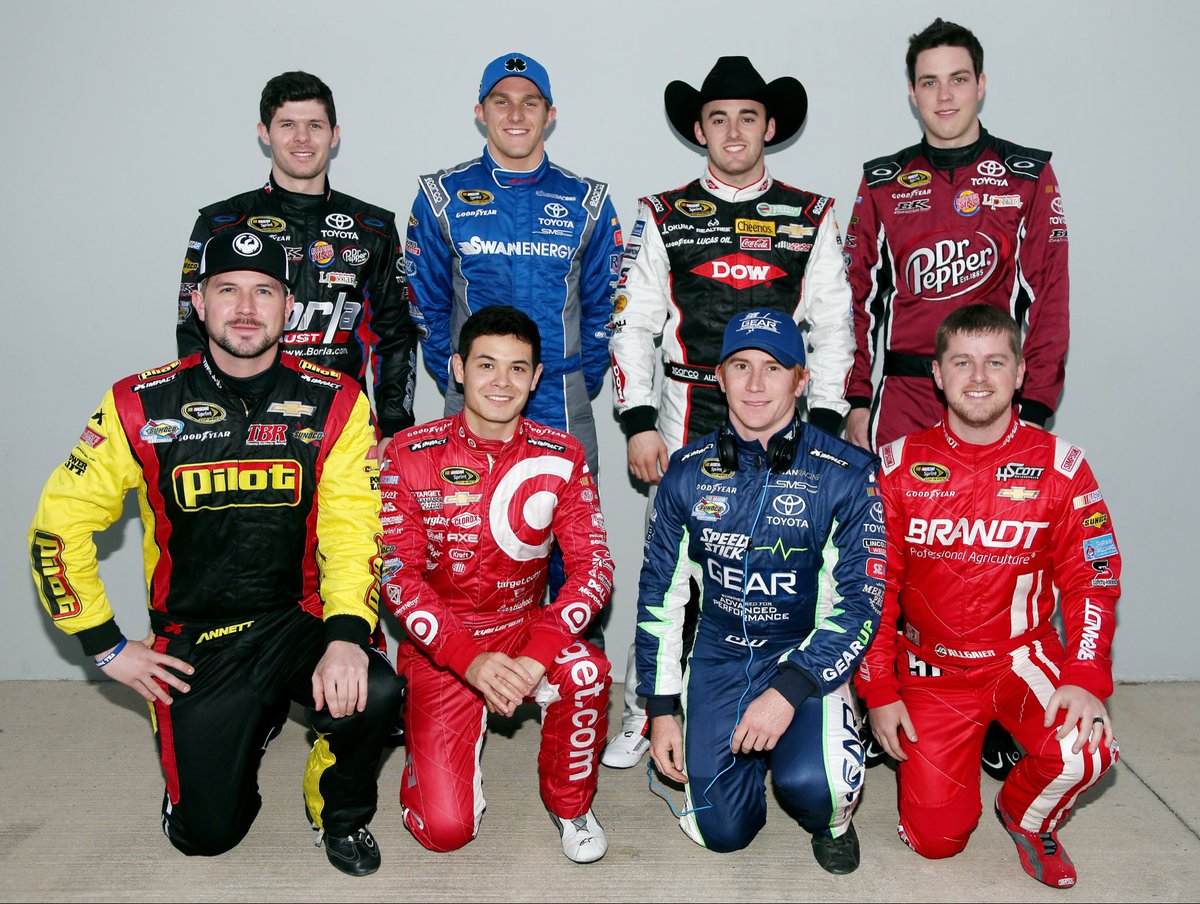 NASCARClassics's tweet photo. The 2014 NASCAR Cup Series rookie class. https://t.co/NaqCEkcaXl