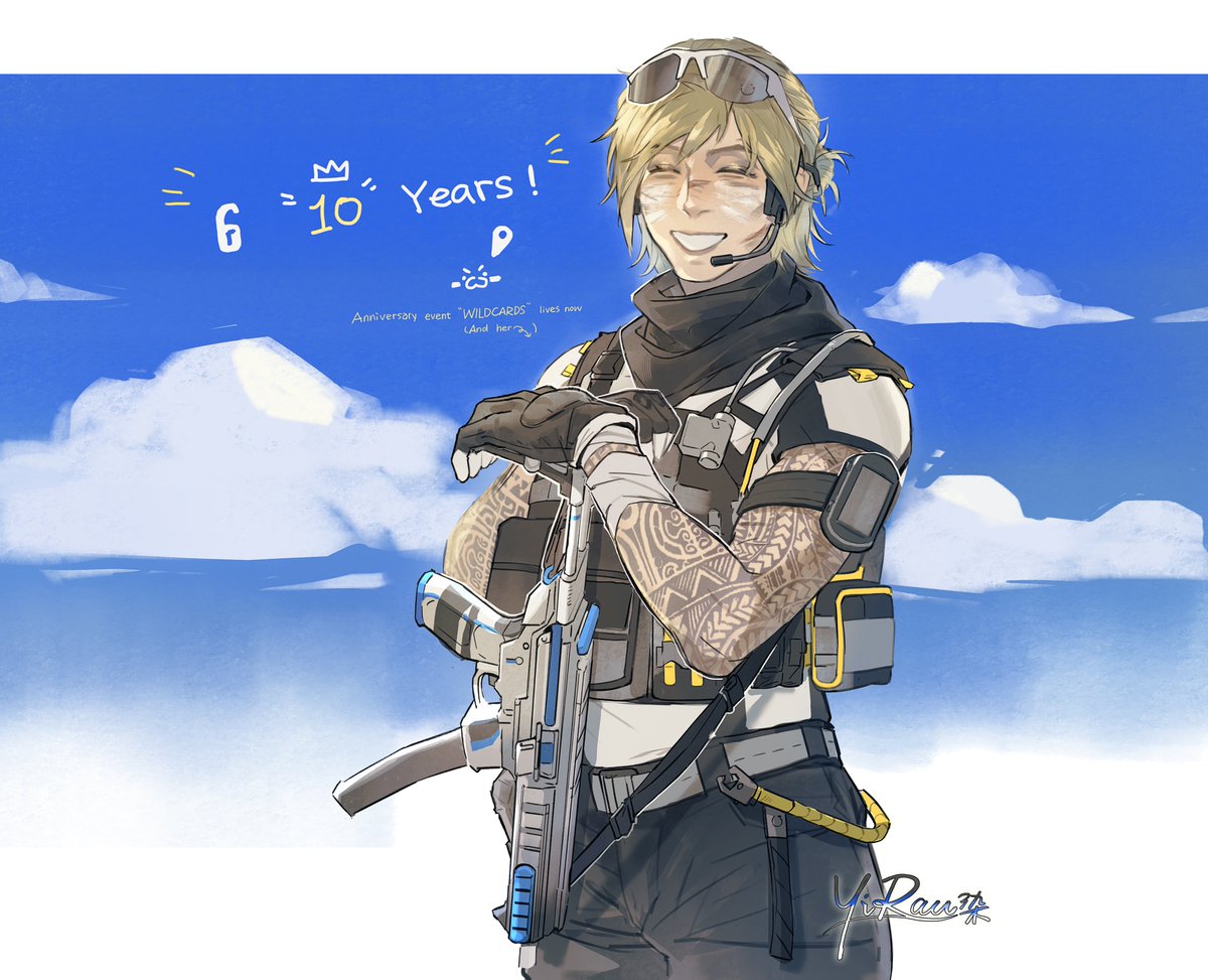 #RainbowSixSiege #r6community 
The Rainbow Six 10th Anniversary event is live, and my Valkyrie bundle is out as well!
So happy to being part of Siege’s 10-year celebration as a community member😊
Hope everyone enjoys the anniversary month!