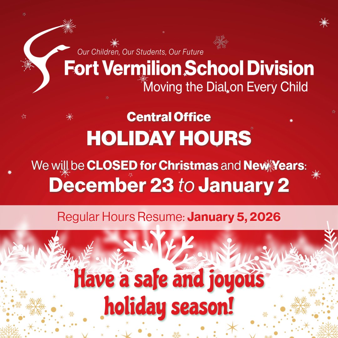 Fort Vermilion School Division tweet media