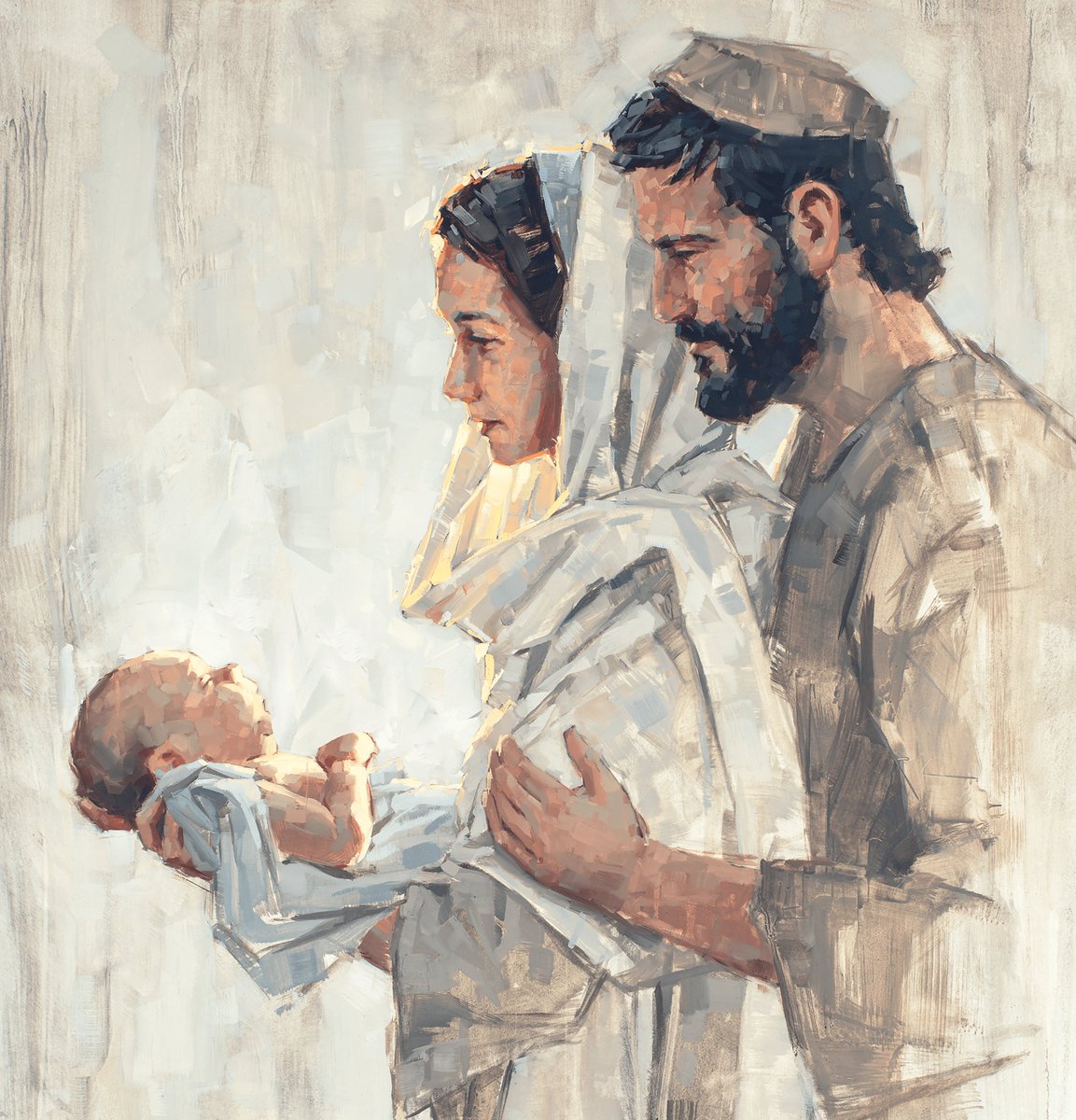 DaleGRenlund's tweet image. Each Christmas Eve, my father read to our family from Luke, chapter 2 about the birth of Jesus Christ. He also always read the account of Mary and Joseph bringing the baby Jesus to the temple in Jerusalem.   

My father read about Simeon who knew that he would not die before he…