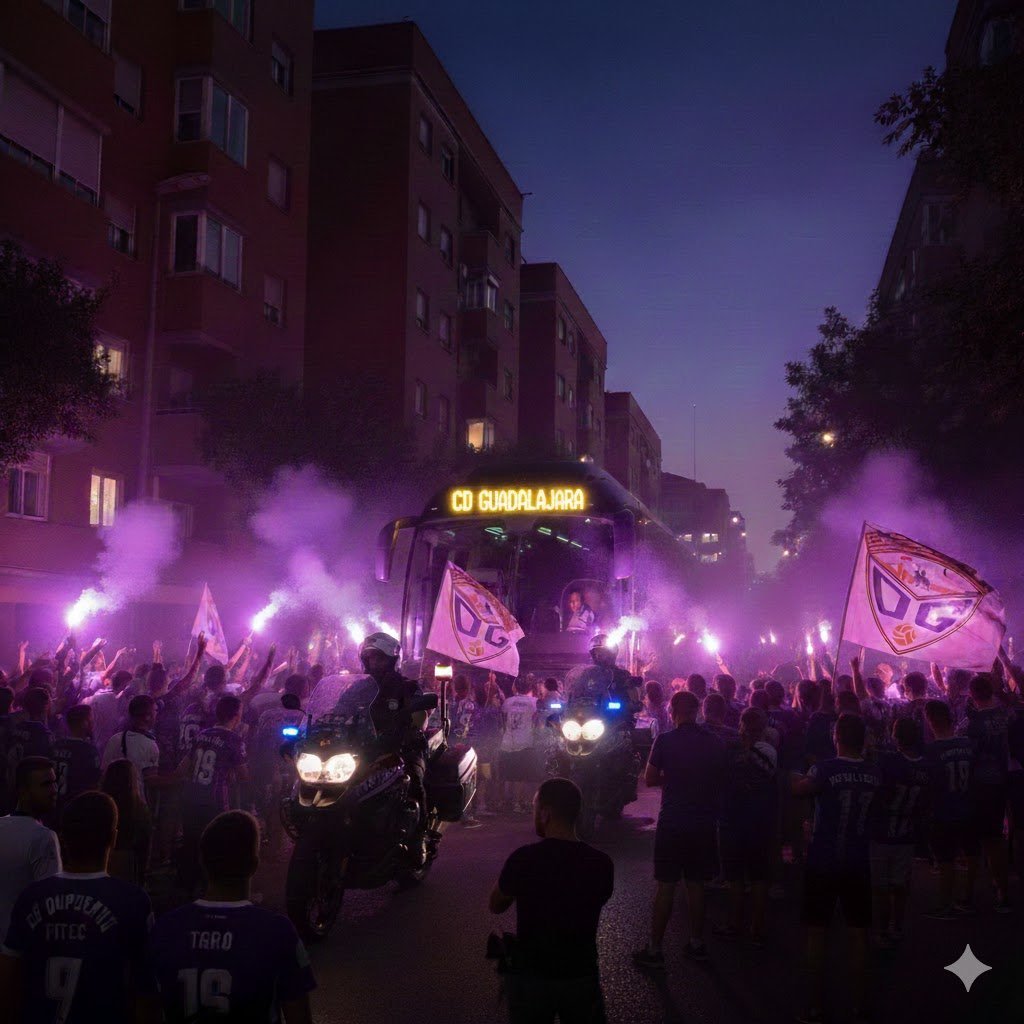 OFICIAL. HABRÁ RECIBIMIENTO EN AUTOBÚS A NUESTROS JUGADORES.

‼️A las 19:00h todos en la rotonda del estadio para dar ánimos a nuestros jugadores de cara a este duelo histórico frente al Barça.

De ahí al estadio entrando de manera escalonada, necesitamos meter el primer gol