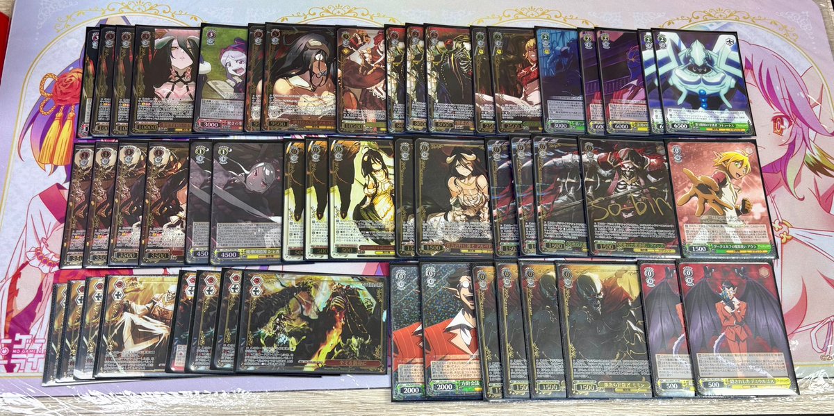 WS】オーバーロード優勝デッキレシピ(Card Cellar紙牌屋)【ヴァイス