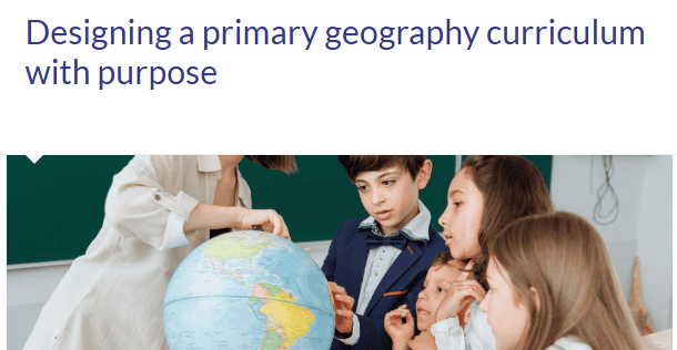 Geography Primary & Early Years Committee @The_GA tweet media