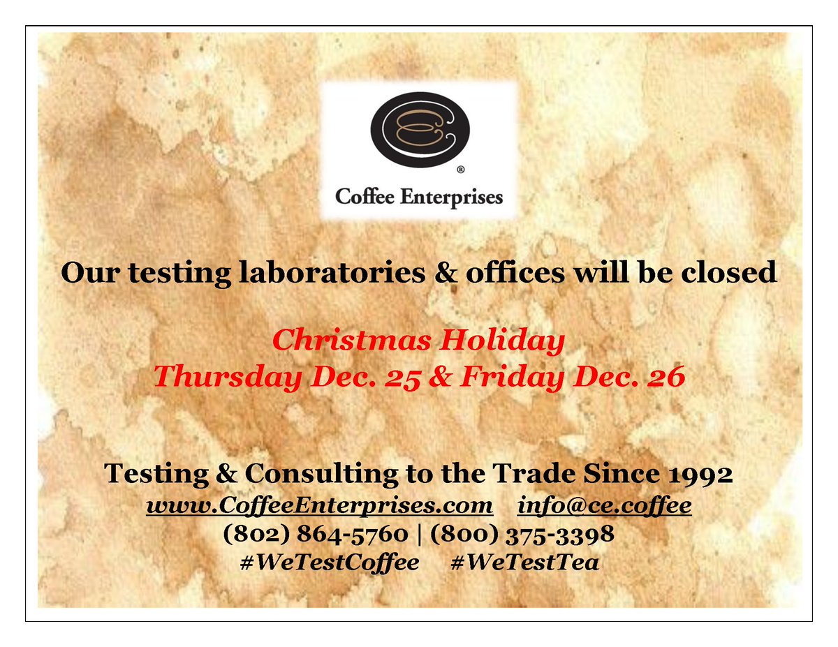 #WeTestCoffee #WeTestTea #KnowYourBean