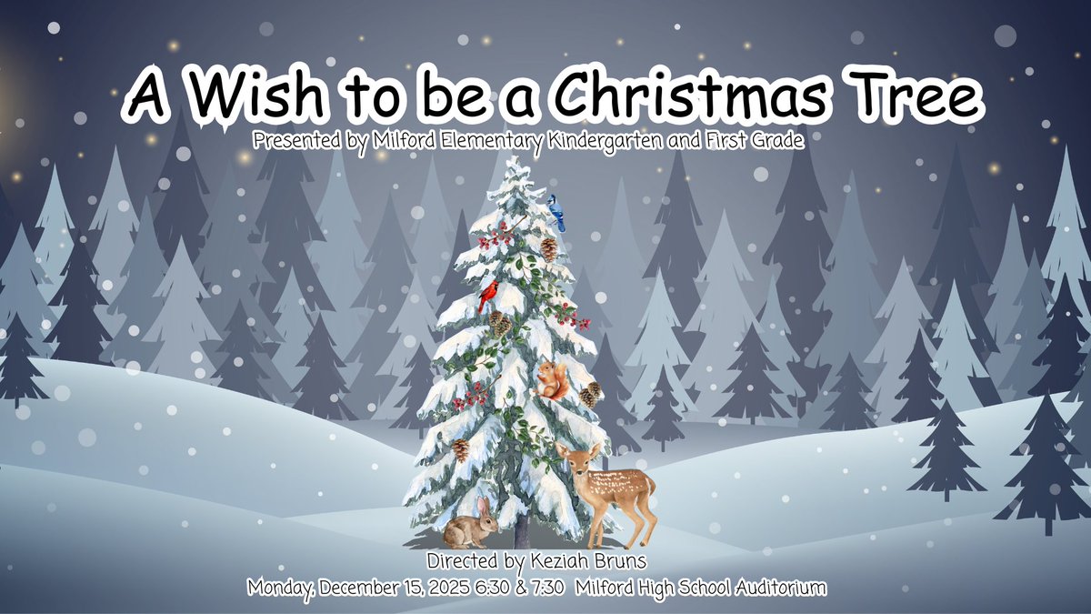 MPSfromthenest's tweet photo. 🎄🎶 LIVE TODAY: K–1 Winter Program 🎶🎄

Join us for the K–1st Grade Winter Program, “A Wish to be a Christmas Tree,” streaming live tonight!

🕕 6:30 PM 

📺 Watch Live:
Striv ➡️ https://t.co/c1P1getGY7
YouTube ➡️ https://t.co/rCwmev4gvW https://t.co/xoWyCJU9Zs