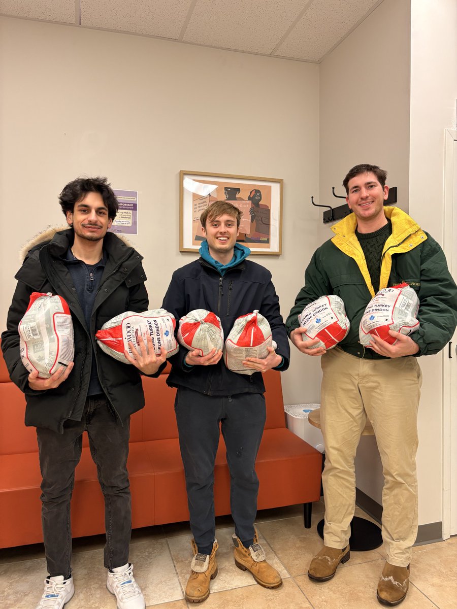 A huge thank you to Andreas, Ryan &amp; Gabe! Your generosity will help us serve 65 people a warm Christmas meal this holiday season. We’re so grateful for your kindness! ❤️🎄 #HolidayGiving #ThankYou #GivingBack