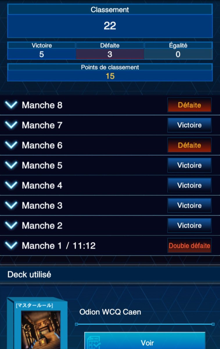 TaigoStream's tweet image. Hier j'étais au WCQ Caen, j'avais pas joué depuis le YCS et j'ai pas pu jouer la liste que je voulais pour le tournoi. J'ai donc fait au talent et ça c'est plutôt pas mal passé (sauf les dices, j'en ai gagné qu'un seul 🙃)

C'était cool, toujours un plaisir de jouer à Yu-Gi-Oh !