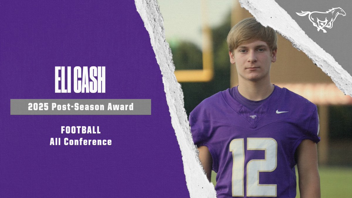 CACAthletics's tweet photo. Congratulations, Eli Cash, on your 2025 football post-season award! https://t.co/IW35CUsVrt