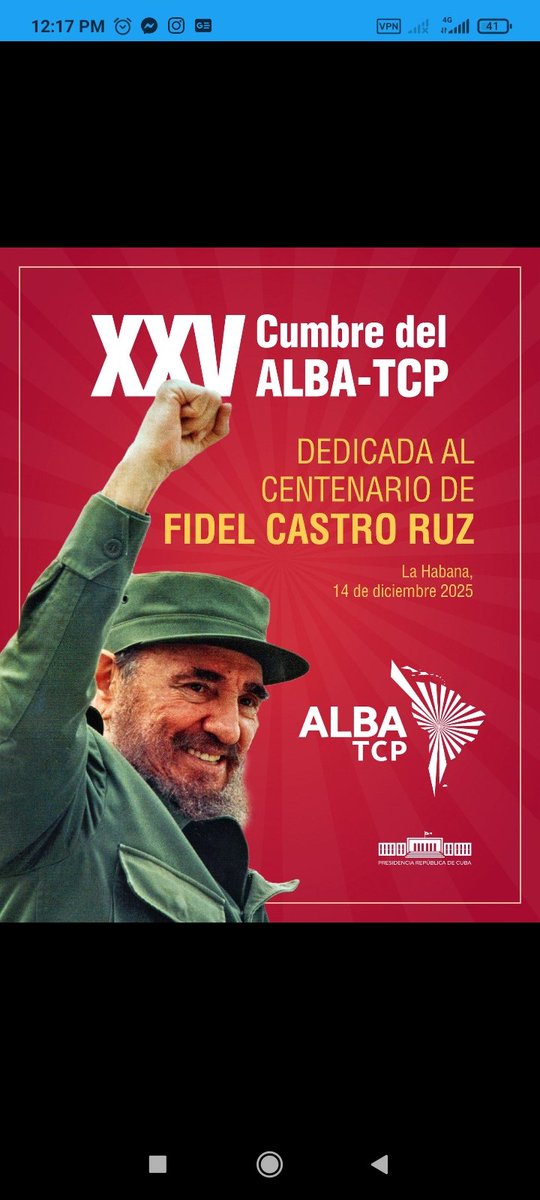Merecido homenaje a nuestro Comandante invicto en la cumbre del ALBA -TCP  . <a href="/CdiLimon/">CDI el Limon</a> .<a href="/japortalmiranda/">José Angel Portal Miranda</a> .<a href="/DiazCanelB/">Miguel Díaz-Canel Bermúdez</a> .<a href="/cubacooperaven/">Brigada Médica Cubana en Venezuela</a> .#fide