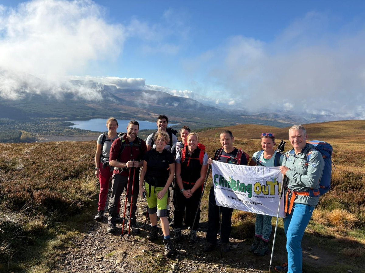 We're a charity, based in Shropshire. We support adults to get their lives back on track following a life-changing injury, illness or trauma through residential programmes around the UK, an online programme, and walk &amp; talk days 💚💛
To find out more visit climbingout.org.uk