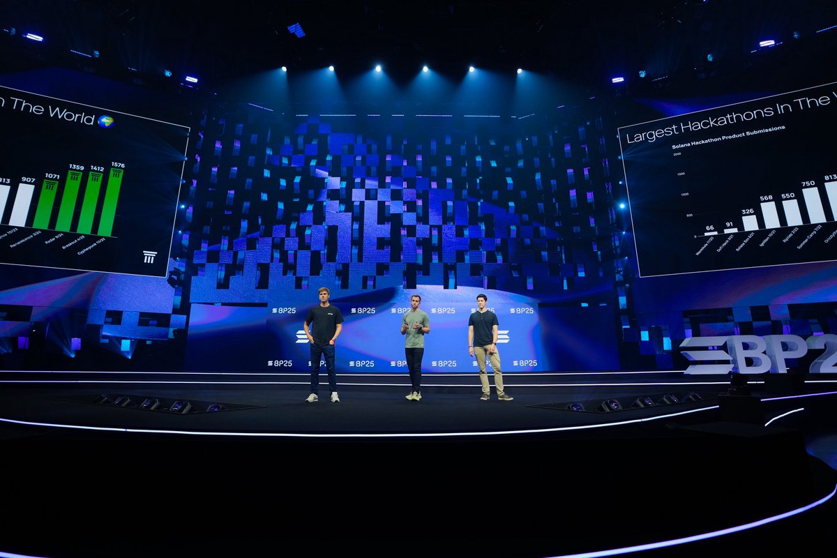 We decided to share our biggest announcements until after @Solana Breakpoint.

1. <Redacted> will help usher in a new era of crypto startup fundraising.

2. The announcement of the 10 startups joining Colosseum Accelerator Cohort 4.

Stay tuned 🦻