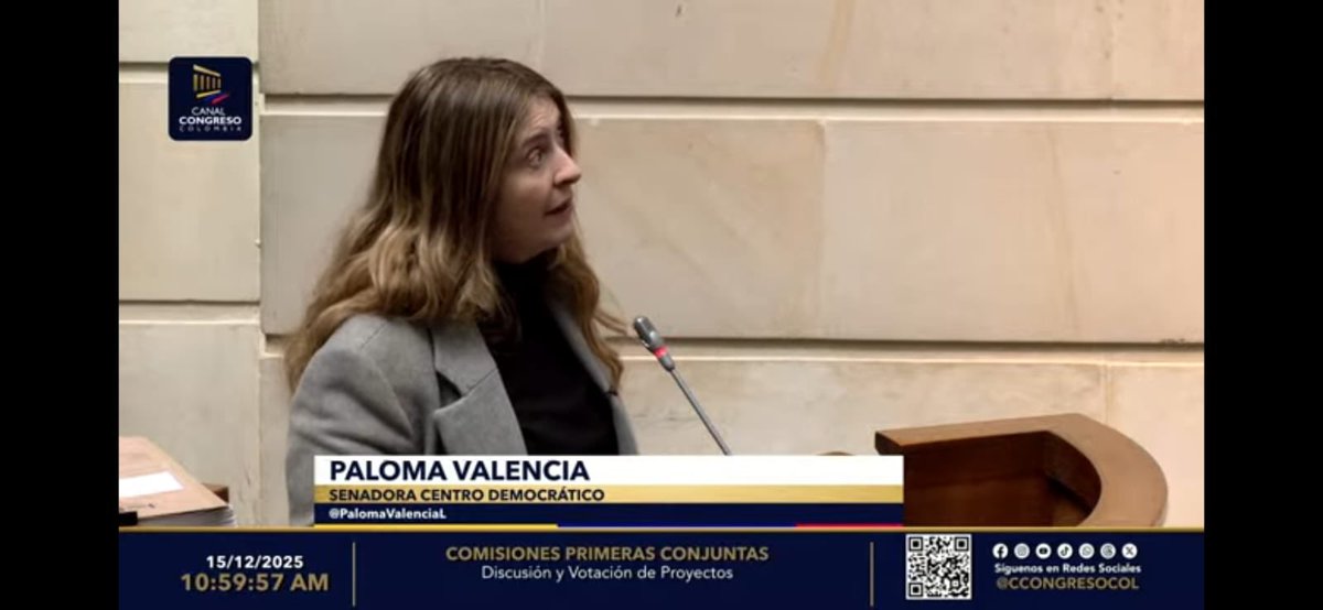 Comisión Primera Senado tweet media