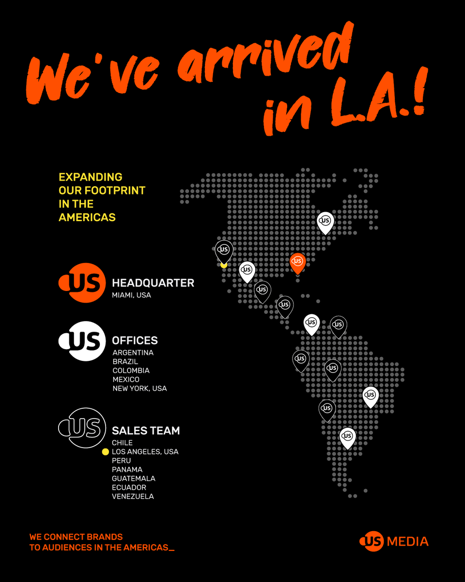 US Media has landed on the West Coast!☀️

We're thrilled to announce our sales team expansion in Los Angeles, representing OneFootball Ads and strengthening our presence in one of the world's most strategic advertsing markets.

A new point of contact for 2026.💼🌎