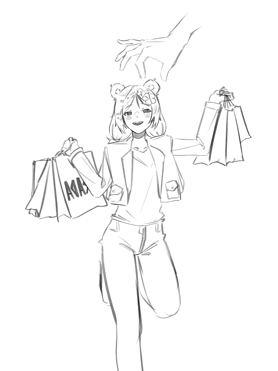 Some old redraws I did of Yuuka Bear