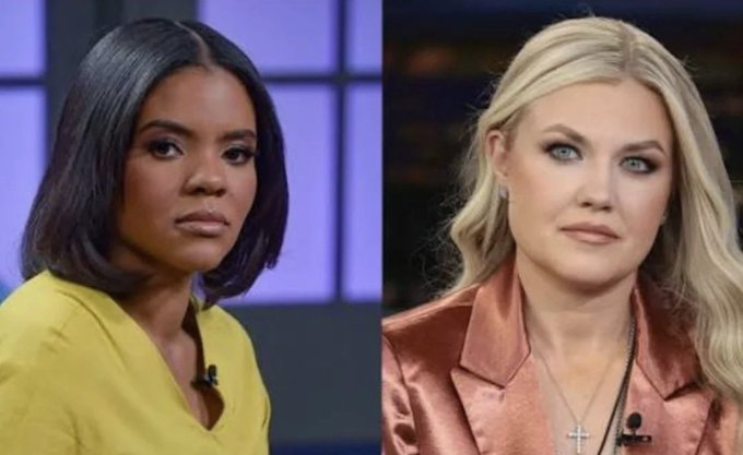 _DayzofNoah's tweet photo. Many of us thought we were going to eventually get the "Michelle Obama vs. Trump" political theater performance, but it looks like we will have to settle for the "Candace vs. Erika" made for TV Drama. #hyperpolitics #falselightchristianity #hyperreality https://t.co/joDAAwatNH