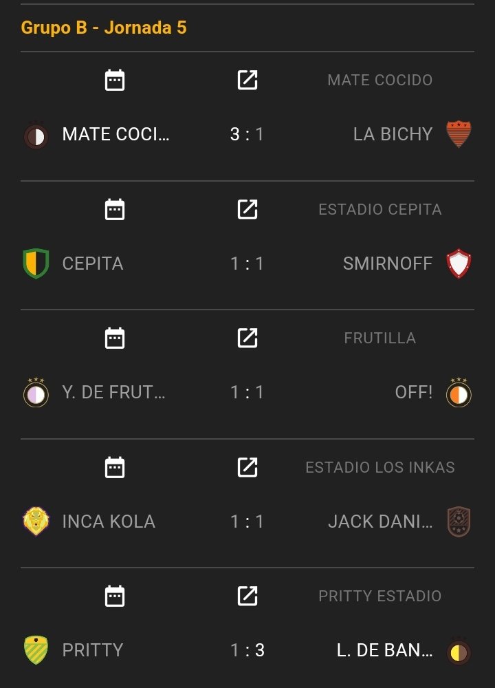 AscensoLDB_'s tweet photo. FECHA 5 DEL TORNEO AMATEUR DE BEBIDAS https://t.co/REwVy5Lz9N