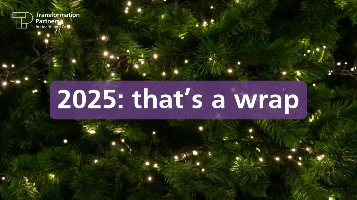 Transformation Partners in Health and Care tweet media