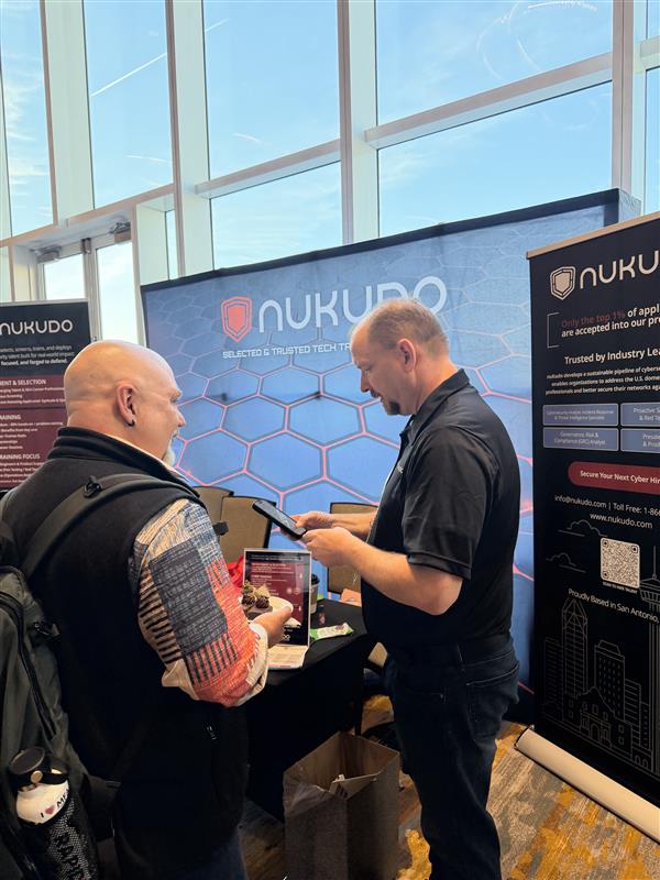 nukudo_us's tweet photo. Great conversations and strong connections at #MSSPAlertLive!

Thank you to everyone who stopped by the nuKudo booth and joined us at our sponsored reception. Excited to keep the conversations going.

#Cybersecurity #MSSP #nuKudo https://t.co/8FxNgEE3hB