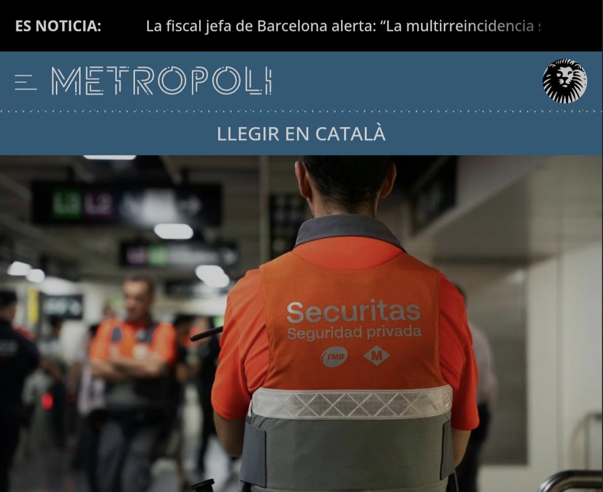 La Generalitat se compromete a hacer seguimiento de la crisis y huelga indefinida de vigilantes del meteo. 

metropoliabierta.elespanol.com/el-pulso-de-la…