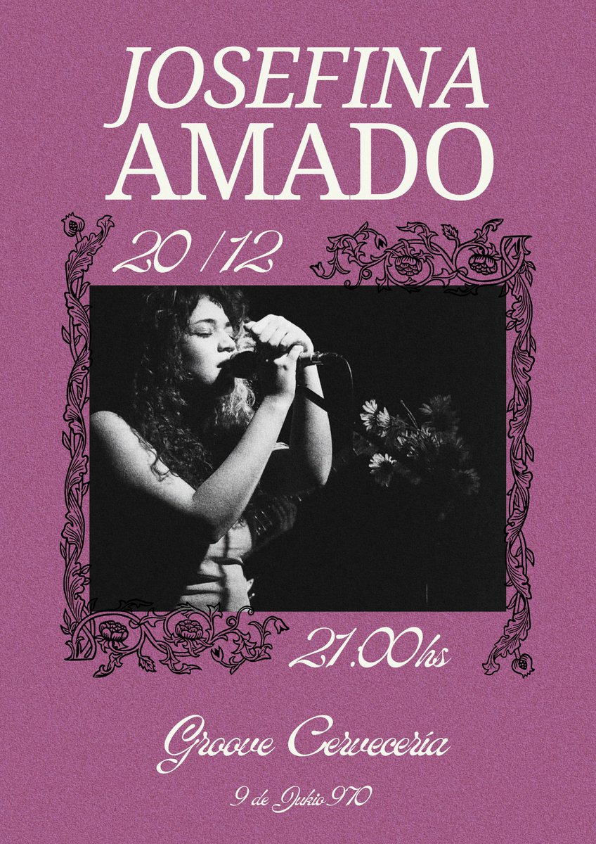posteo esto mientras estoy por rendir un final … NOS VEMOS EL 20 DE DIC🌟 21hs en groove cervecería. BANDA COMPLETA FELIZ NAVIDAD🌟🪽🪩