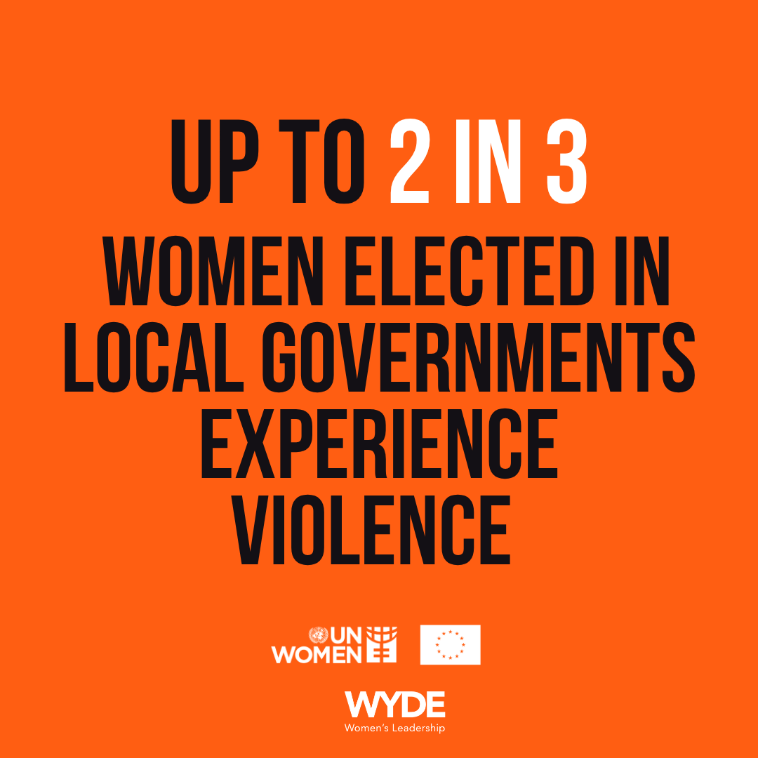 unwomenEU's tweet image. The #16Days may be over but let's not forget up to 2/3 women elected @ local governments face violence simply bc of gender &amp;amp;position

They endure constant challenges w/ offensive remarks, exclusion from meetings or denial of resources

There's still #NoExcuse
#WYDEWomenLeadership