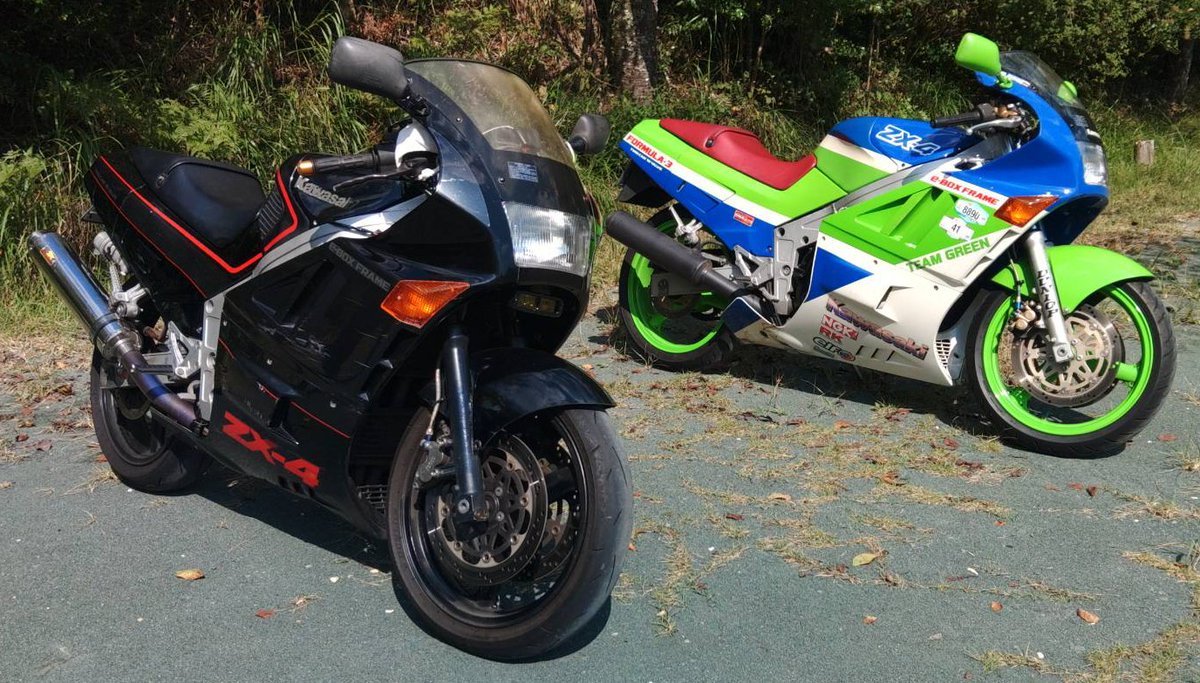 こ、これは行かなイカン!? #ZX4 #カワサキワールド