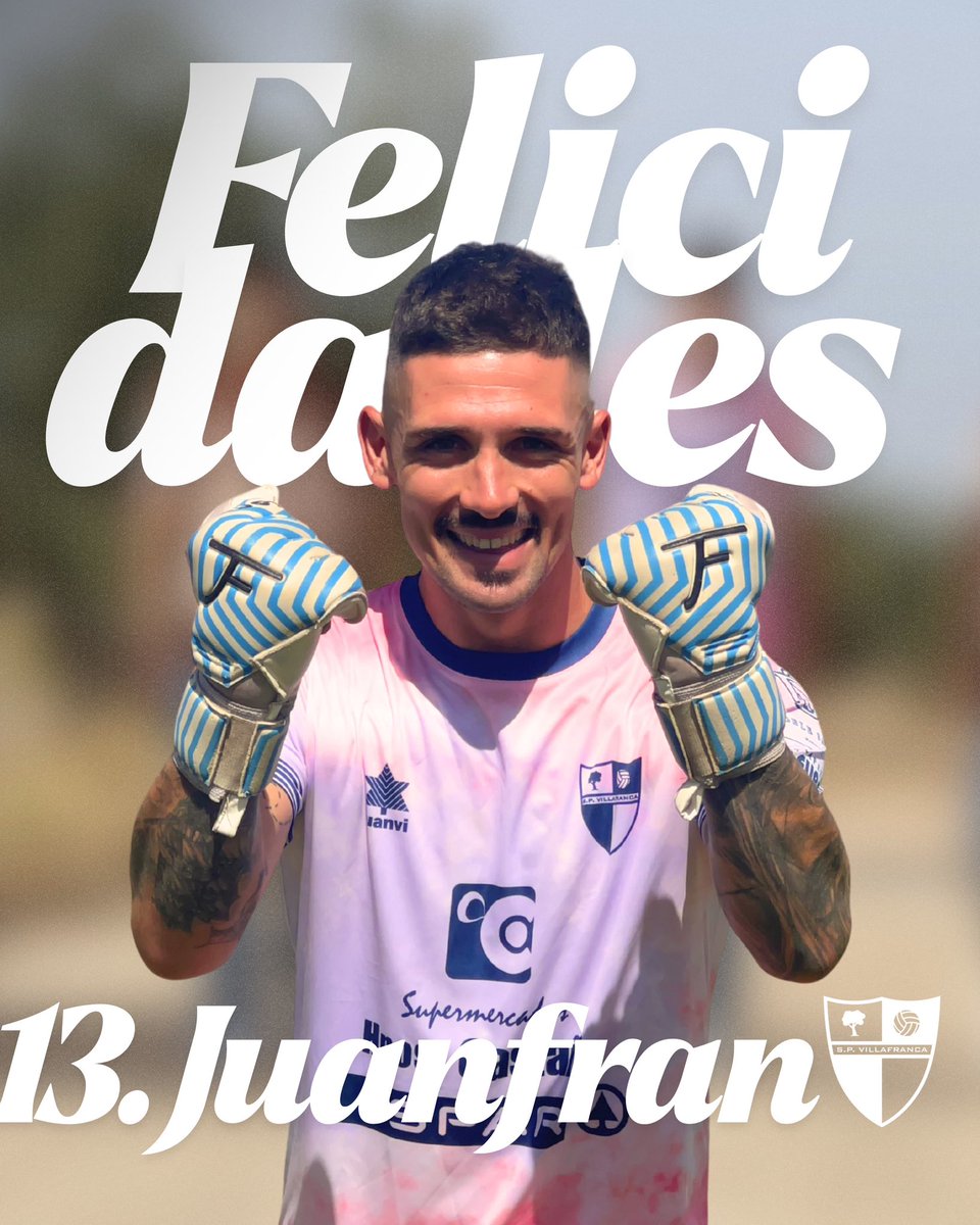 🎂¡Feliz cumpleaños Juanfran!💛💙