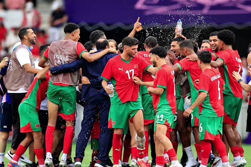 الف الف مبروك لمنتخب #المغرب العربي الأصيل ❤️❤️❤️