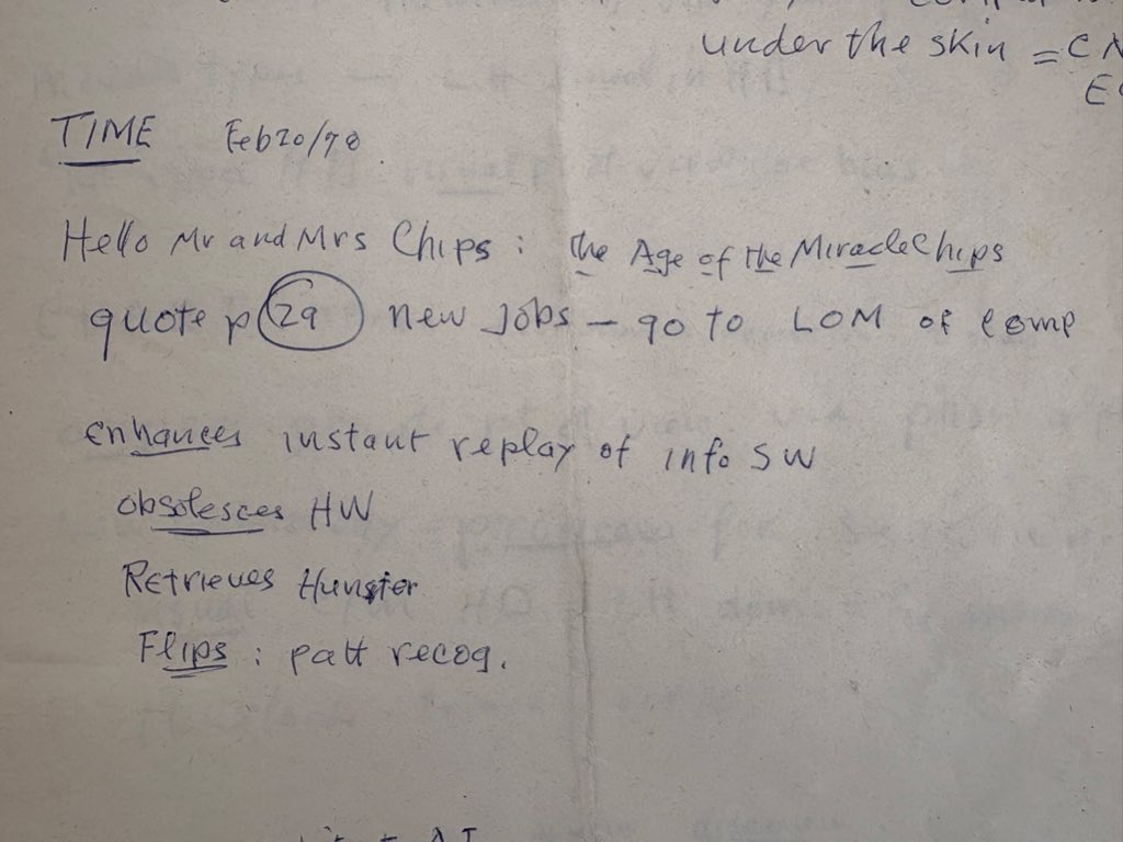 McLinstitute's tweet photo. The computer:
enhances instant replay of information (software)
obsolesces hardware
retrieves the hunter
pushed, flips into pattern recognition 

Marshall McLuhan applies his four ‘laws of media’ to computers in 1978 https://t.co/hh020Q4Fwb