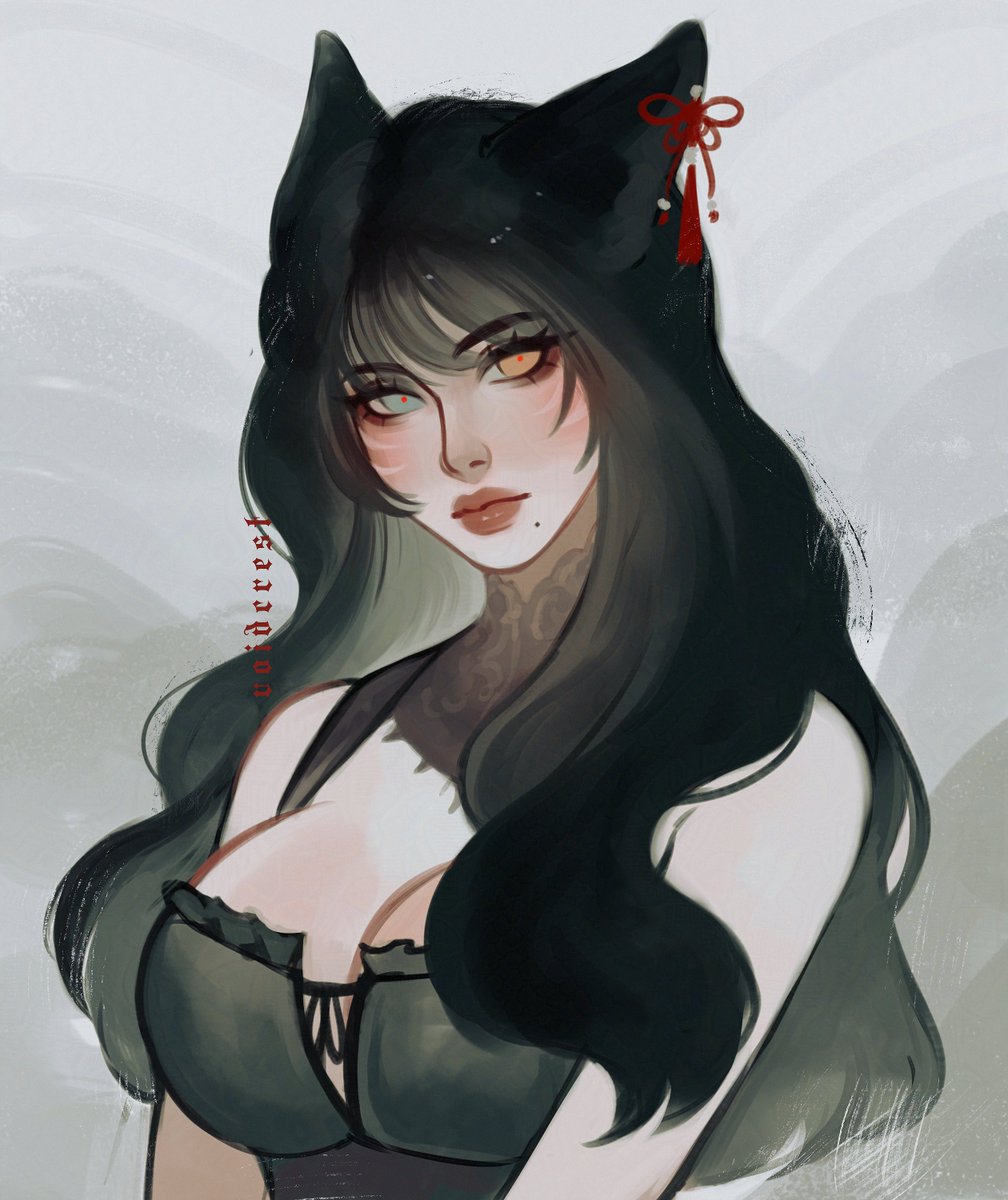 voidcrest's tweet image. #ffxiv wol doodle from last year i still love 🫰