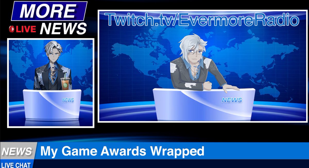 EvermoreRadio's tweet image. Lets start out the week with some news 

we will be talking about the game awards and arguing with the internet on expedition 33 being a jrpg or not 

starting very soon