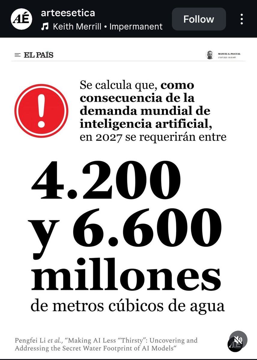 LauraHuergaRV's tweet photo. Per als que ens diuen negacionistes als que som crítics amb la IA, deixo unes cosetes que he agafat de l'instagram i marxo sense fer soroll. https://t.co/GMHdSVNfTj