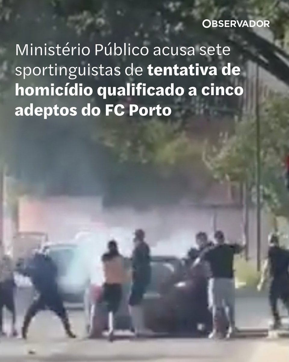 observadorpt's tweet photo. Para além de cinco crimes de homicídio qualificado na forma tentada, os arguidos vão responder por dez crimes de ofensas à integridade física qualificadas, de incêndio, de roubo e de dano qualificado.
Saiba mais no link nos comentários.
#justiça #Sporting #adeptos #FCPorto #HóqueiEmPatins